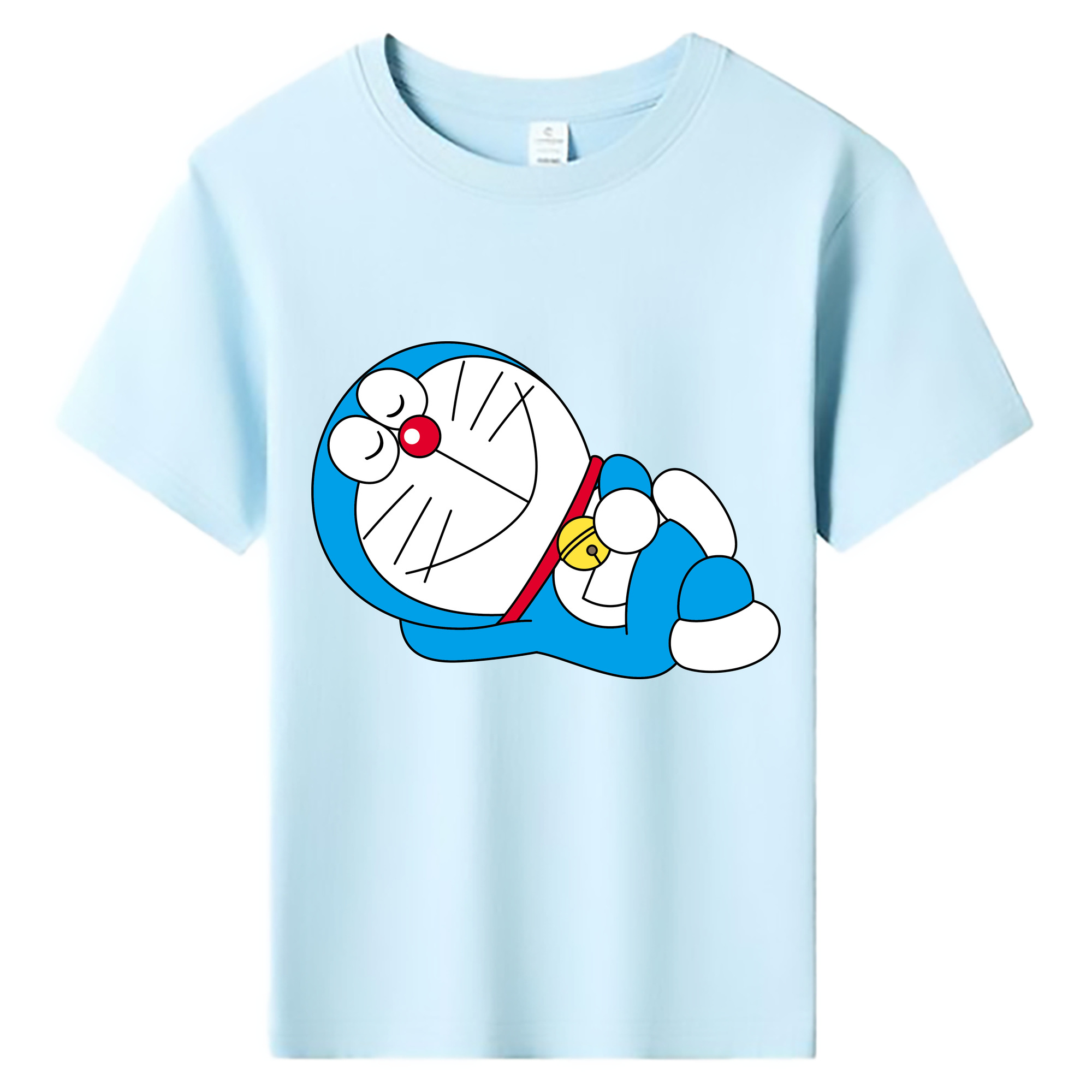 （画像用） ドラえもん Doraemon 綿100％キッズTシャツ（フロントプリント）